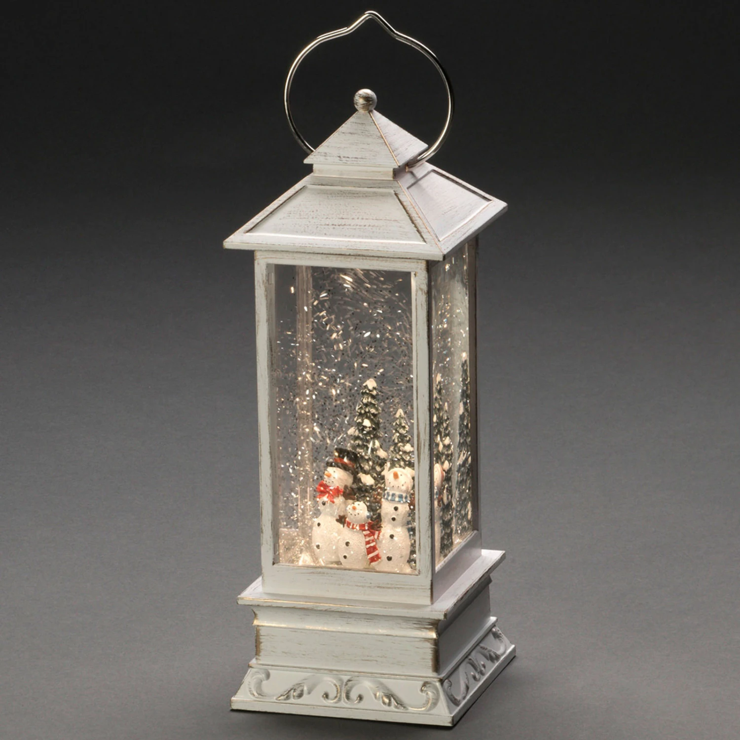 LED-Wasserlaterne Schneemänner 3 LED-Wasserlaterne Schneemänner