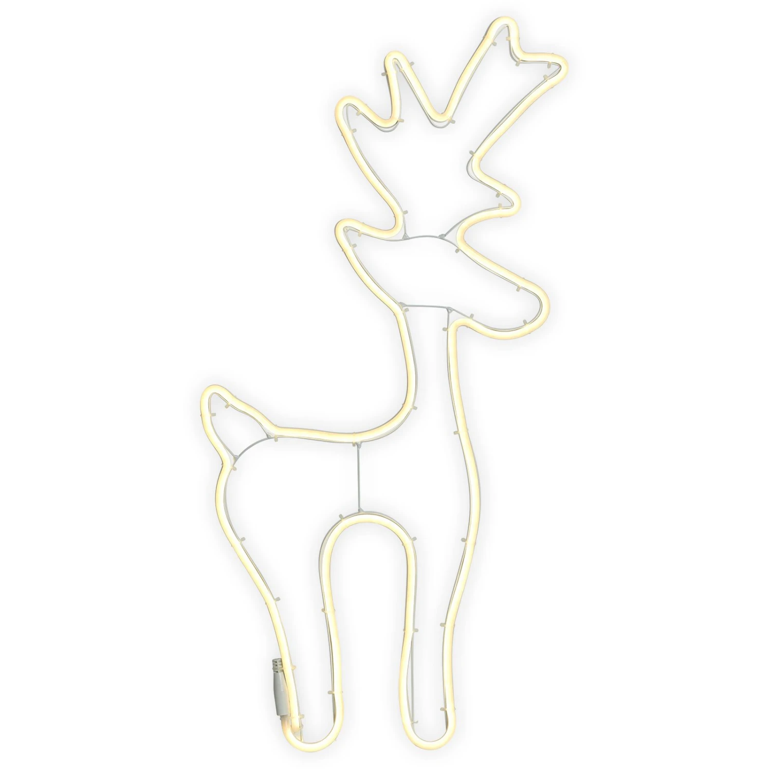 LED-Dekofigur Neonflex Hirsch 2D Für Außen 4 LED-Dekofigur Neonflex Hirsch 2D Für Außen – Bild 2
