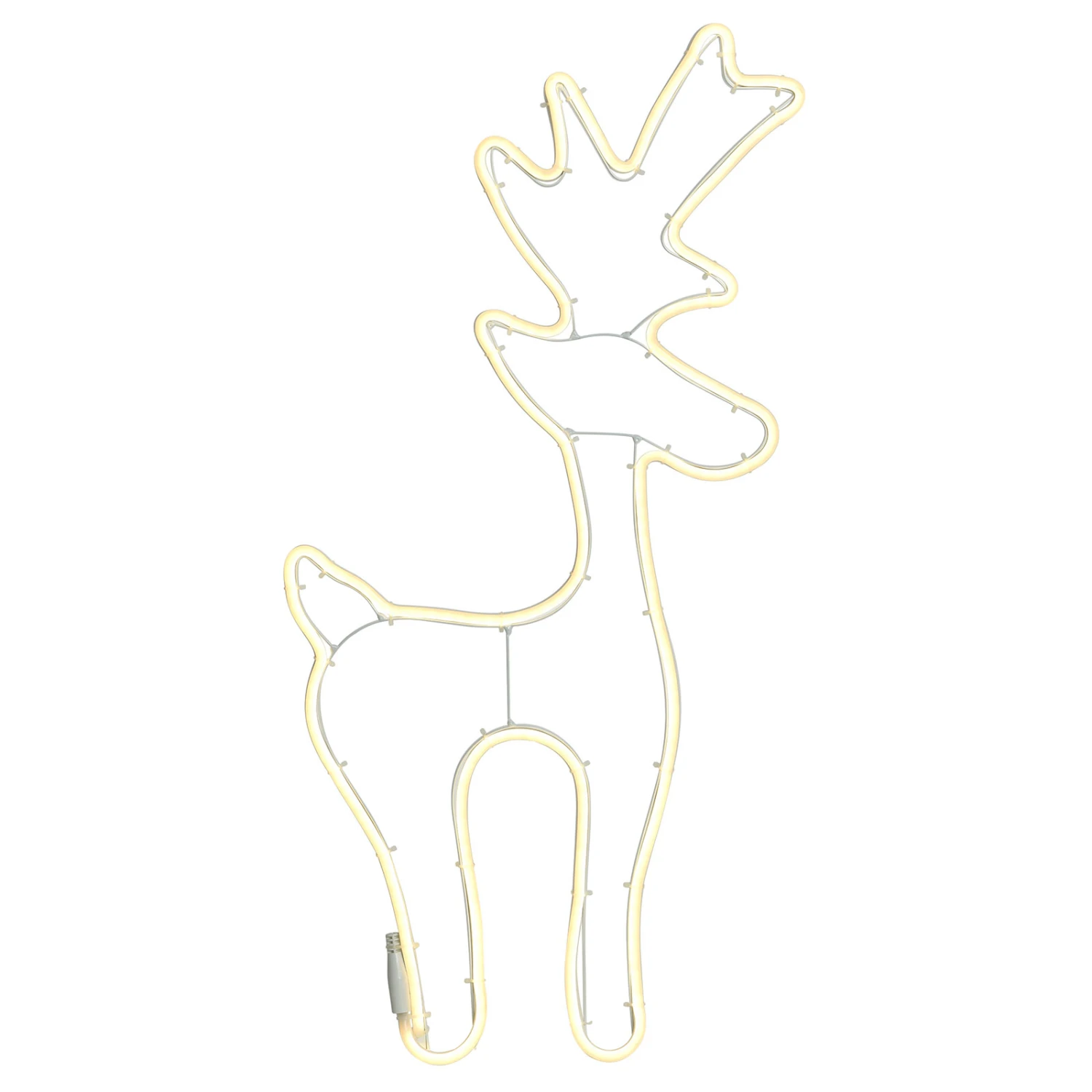 LED-Dekofigur Neonflex Hirsch 2D Für Außen 3 LED-Dekofigur Neonflex Hirsch 2D Für Außen