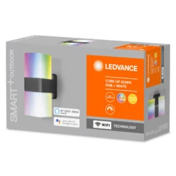 LEDVANCE SMART+ WiFi Cube Wandleuchte RGBW Up/down -Beleuchtungs Geschäft 6106475 6