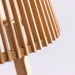 Solar-Stehleuchte Tecka Mit Sensor, Teak -Beleuchtungs Geschäft 6112042 6