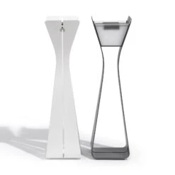 LED-Solarleuchte Osmoz Aus Aluminium, 110 Cm, Grau -Beleuchtungs Geschäft 6112068 3