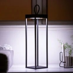 LOOM DESIGN Lucerna Terrassenleuchte 50cm Schwarz -Beleuchtungs Geschäft 6125010 2