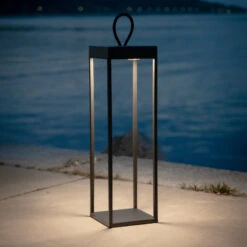 LOOM DESIGN Lucerna Terrassenleuchte 50cm Schwarz -Beleuchtungs Geschäft 6125010 6