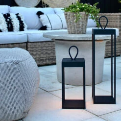 LOOM DESIGN Lucerna Terrassenleuchte 50cm Schwarz -Beleuchtungs Geschäft 6125010 7