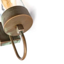 Außenwandleuchte Silindar 3355, Messing Antik/klar -Beleuchtungs Geschäft 6515423 2