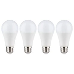 LED-Lampe E27 12W 2.700K Opal Im 4er-Pack