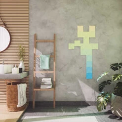 Nanoleaf Canvas Starter Kit Mit 17 Light Panels 19 Nanoleaf Canvas Starter Kit Mit 17 Light Panels -Beleuchtungs Geschäft 6730019 8