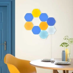 Nanoleaf Shapes Hexagons, Starter Set, 9 Panels -Beleuchtungs Geschäft 6730025 3