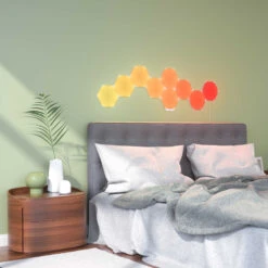Nanoleaf Shapes Hexagons, Starter Set, 9 Panels -Beleuchtungs Geschäft 6730025 4