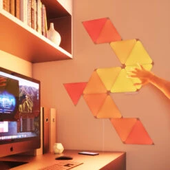 Nanoleaf Shapes Triangles, Starter Set, 4 Panels -Beleuchtungs Geschäft 6730032 7