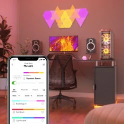 Nanoleaf Shapes Triangles, Starter Set, 4 Panels -Beleuchtungs Geschäft 6730032 8