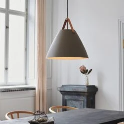 Hängeleuchte Strap Mit Metallschirm Beige, 48 Cm 13 Hängeleuchte Strap Mit Metallschirm Beige, 48 Cm -Beleuchtungs Geschäft 7006178 5