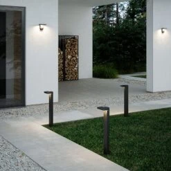 Nordlux LED-Solar-Wandleuchte Rica Square, Eckig -Beleuchtungs Geschäft 7006511 1