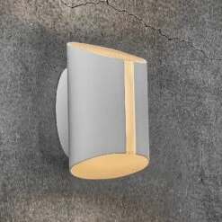 Nordlux LED-Außenwandlampe Grip, CCT Smart Home, Weiß -Beleuchtungs Geschäft 7006517 1