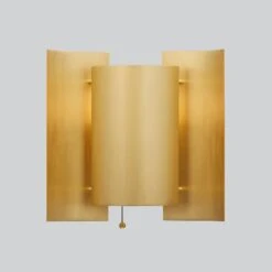 Northern Butterfly Wandleuchte, Messing