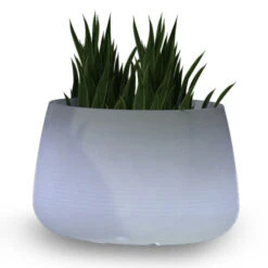 Newgarden Camelia 60 Pflanzkübel LED Solar+Akku -Beleuchtungs Geschäft 7025146 5