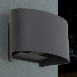 LED-Außenwandleuchte Greta, Up/down, Anthrazit -Beleuchtungs Geschäft 7255731 2