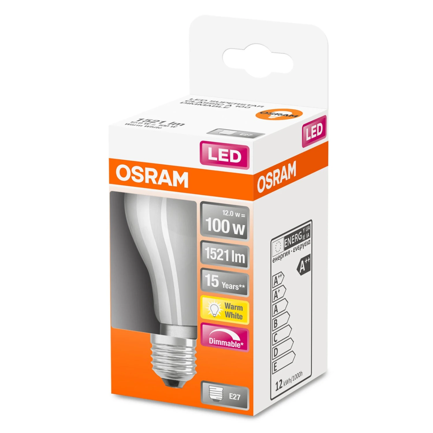 OSRAM LED-Lampe E27 Superstar 11W Matt 2.700K 7 OSRAM LED-Lampe E27 Superstar 11W Matt 2.700K – Bild 5