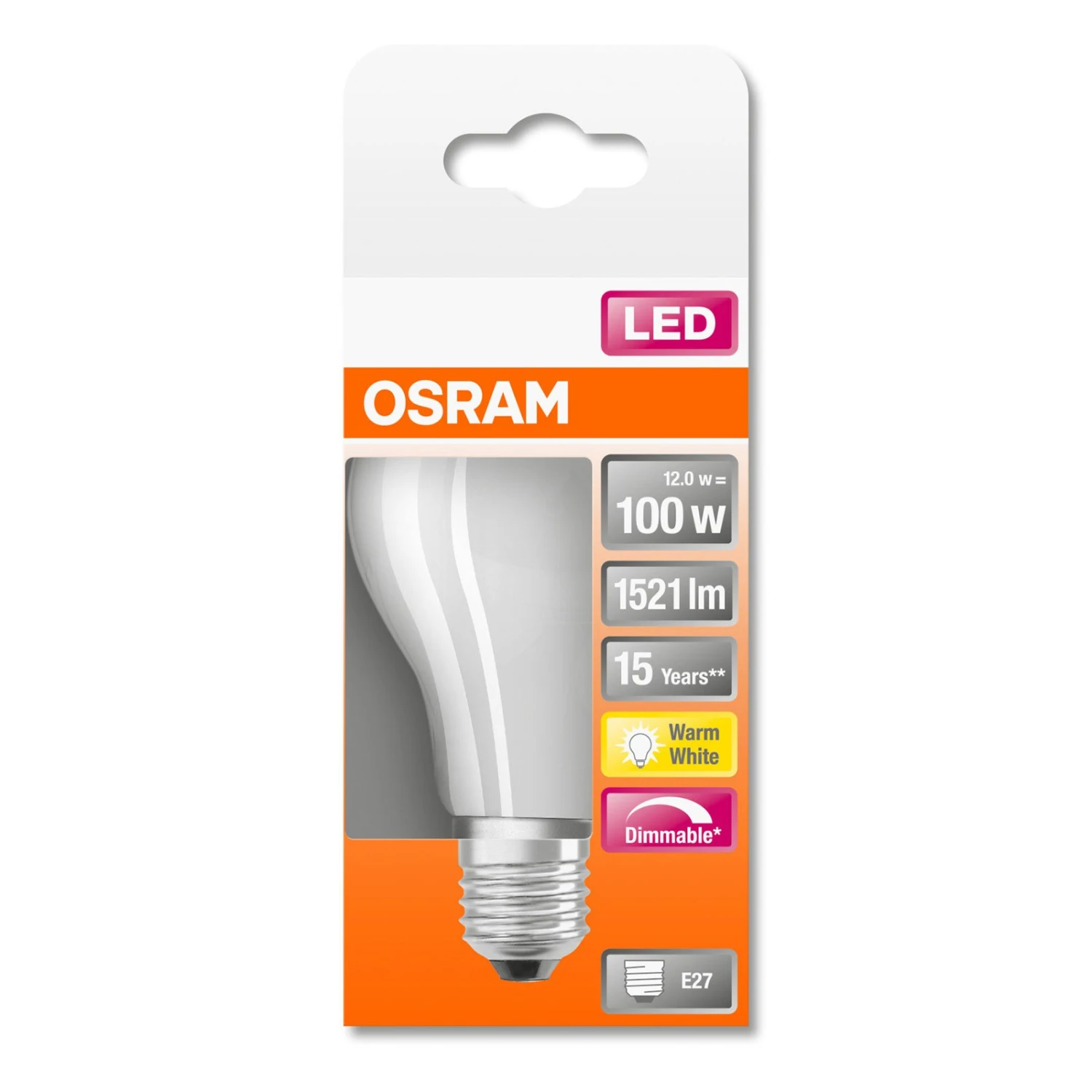 OSRAM LED-Lampe E27 Superstar 11W Matt 2.700K 8 OSRAM LED-Lampe E27 Superstar 11W Matt 2.700K – Bild 6