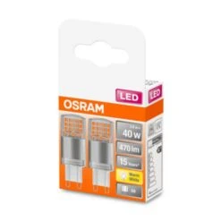OSRAM LED-Stiftsockellampe G9 4,2W 2.700K Klar 2er 5 OSRAM LED-Stiftsockellampe G9 4,2W 2.700K Klar 2er -Beleuchtungs Geschäft 7262582 1