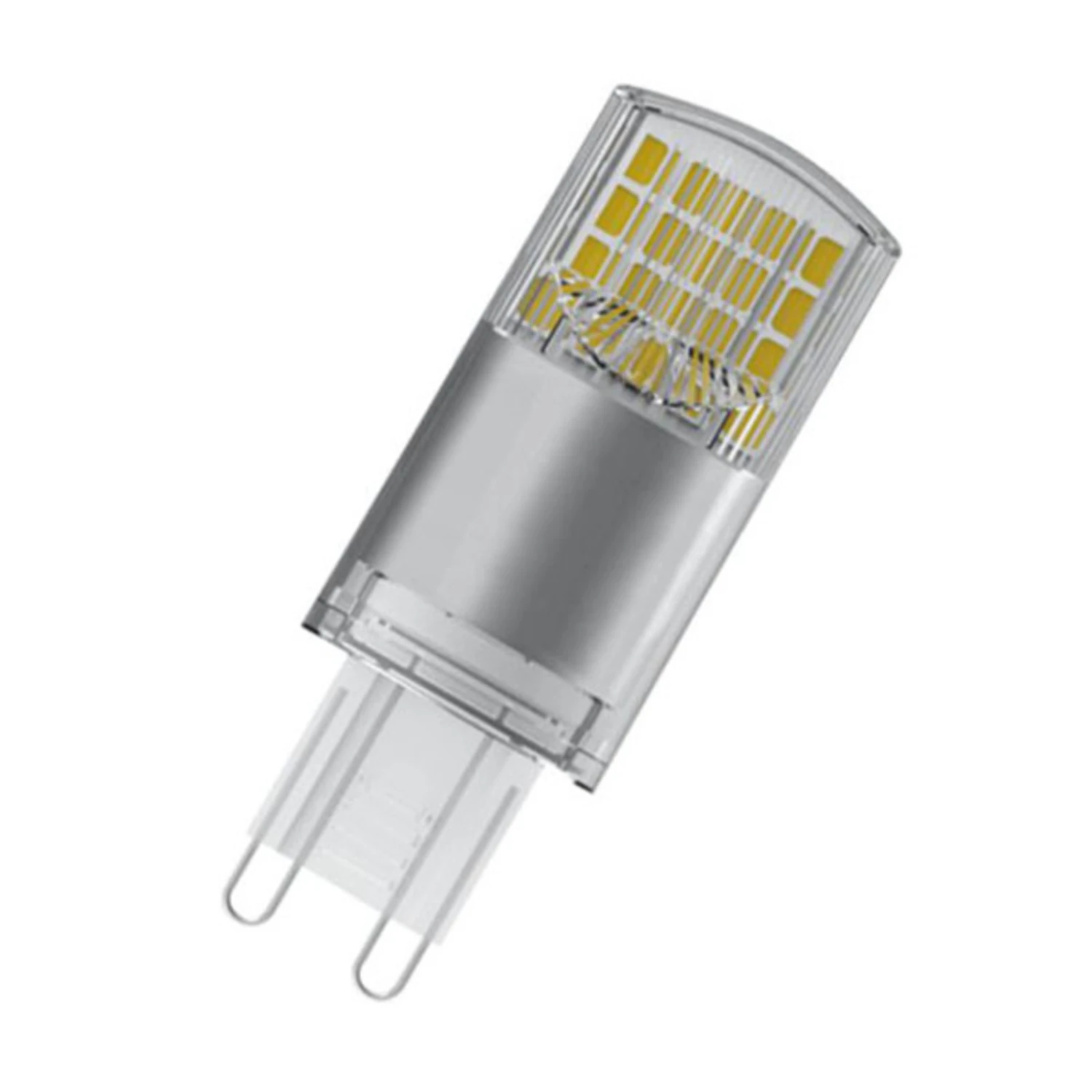 OSRAM LED-Stiftsockellampe G9 4,2W 2.700K Klar 2er 3 OSRAM LED-Stiftsockellampe G9 4,2W 2.700K Klar 2er