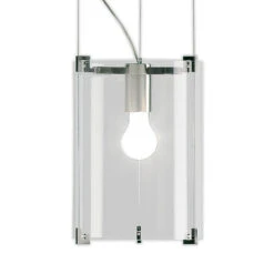 Prandina CPL S1 Pendellampe Chrom Glas Transparent