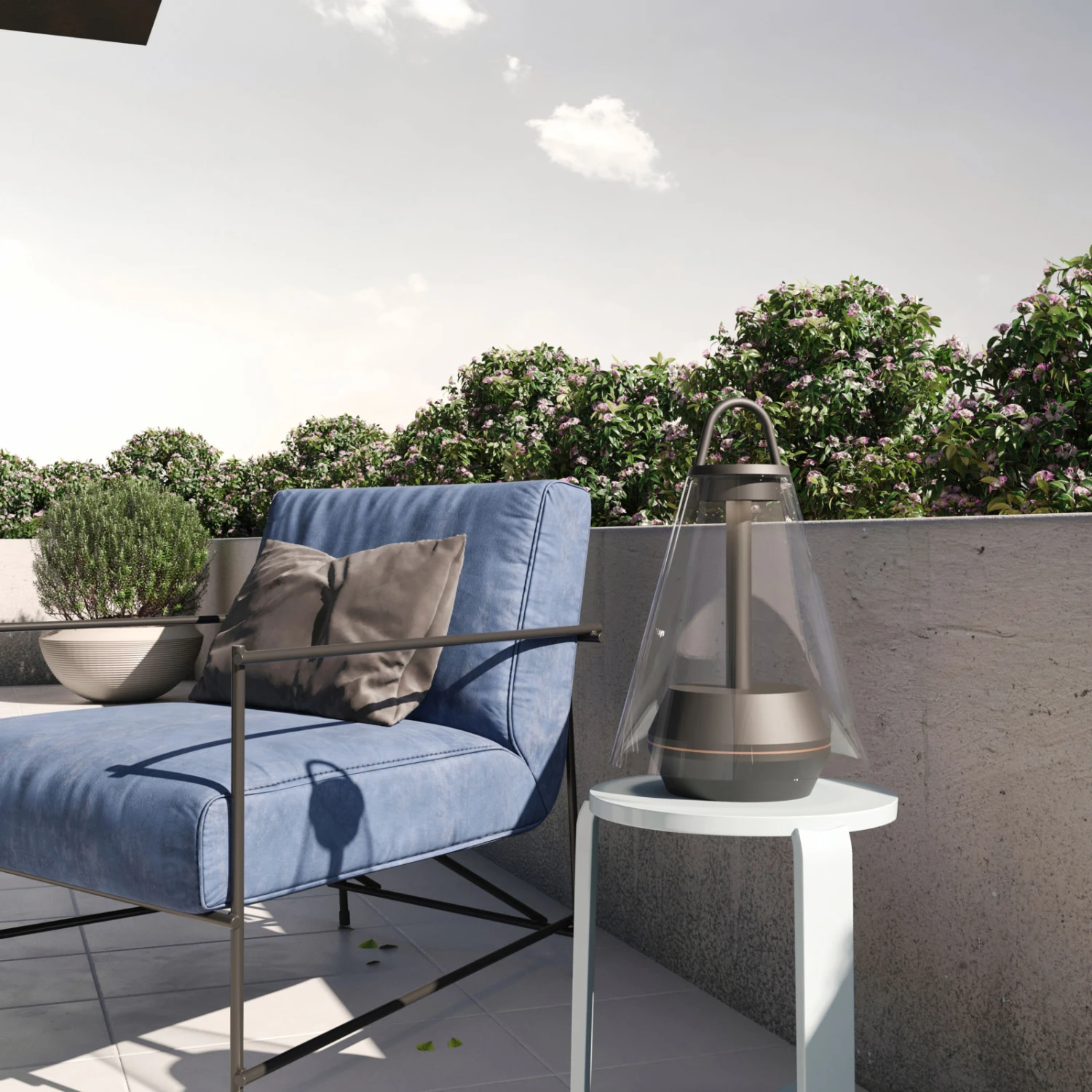 Prandina Shuttle Tischleuchte Schwarz, Glas Klar 7 Prandina Shuttle Tischleuchte Schwarz, Glas Klar – Bild 5