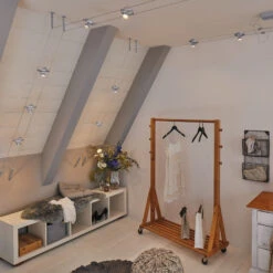 Paulmann Cardan Seilsystem Achtflammig, Chrom Matt -Beleuchtungs Geschäft 7602847 6