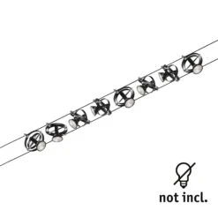 Paulmann Cardan Seilsystem Achtflammig, Schwarz M. -Beleuchtungs Geschäft 7602849 4