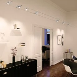 Paulmann Wire Mac II Seilsystem 7fl. Chrom -Beleuchtungs Geschäft 7602921 4