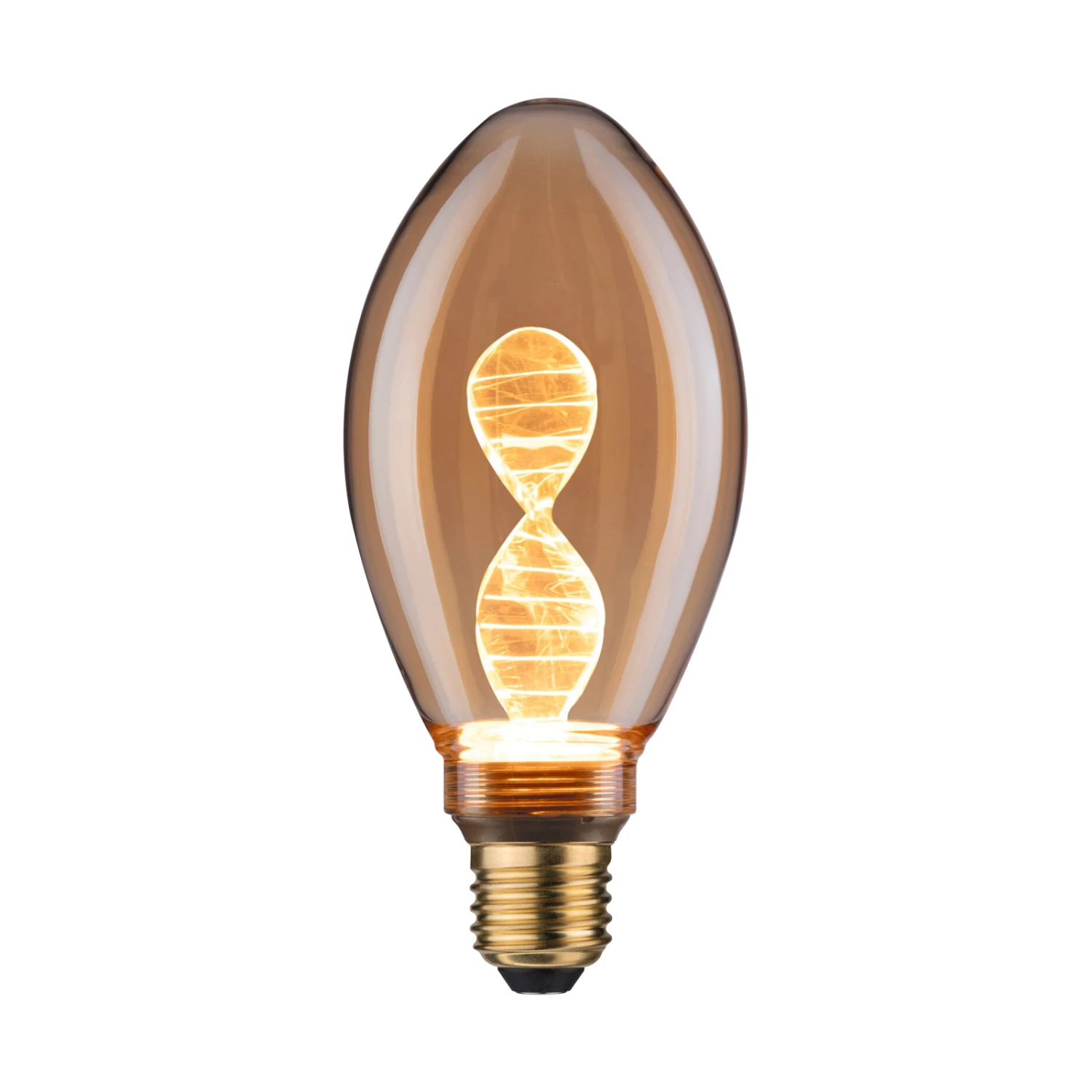 Paulmann LED-Lampe E27 3,5 W Helix 1.800K Gold 3 Paulmann LED-Lampe E27 3,5 W Helix 1.800K Gold