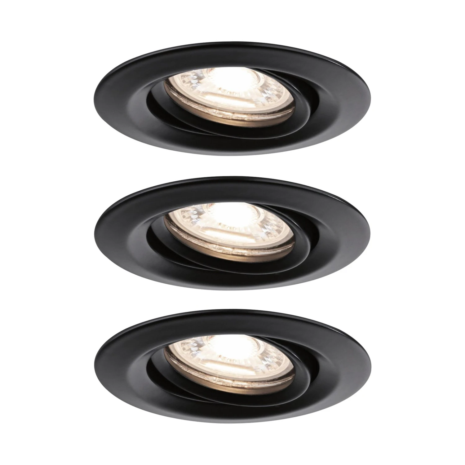 Paulmann Nova Mini Plus LED Easydim 3er Schwarz 4 Paulmann Nova Mini Plus LED Easydim 3er Schwarz – Bild 2