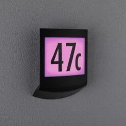 Paulmann Padea LED-Hausnummernleuchte ZigBee RGBW -Beleuchtungs Geschäft 7603257 3