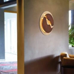 LED-Deckenleuchte Nevis, Rund, Ø 50 Cm, Braun-gold 13 LED-Deckenleuchte Nevis, Rund, Ø 50 Cm, Braun-gold -Beleuchtungs Geschäft 7610643 5