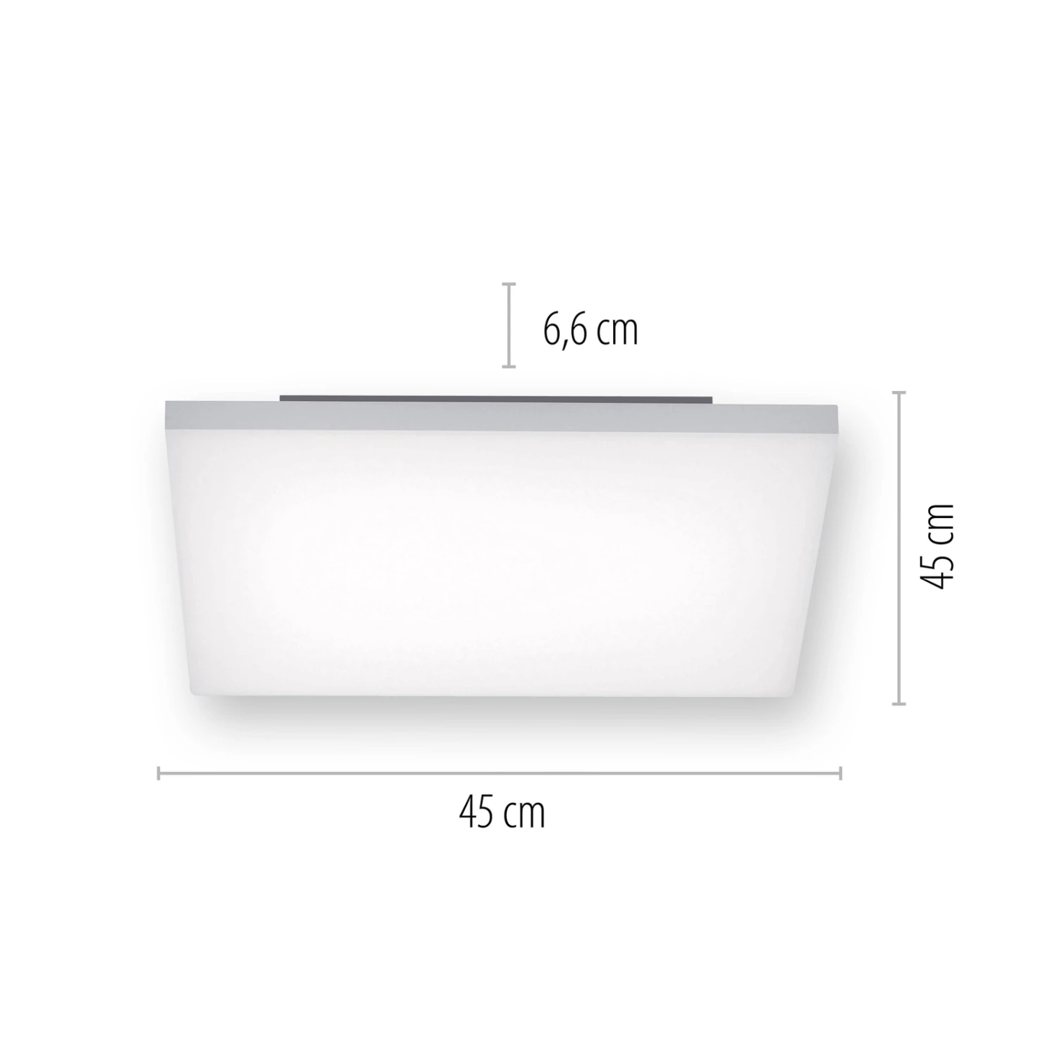 Paul Neuhaus Q-FRAMELESS Deckenlampe RGBW 45x45cm 6 Paul Neuhaus Q-FRAMELESS Deckenlampe RGBW 45x45cm – Bild 4