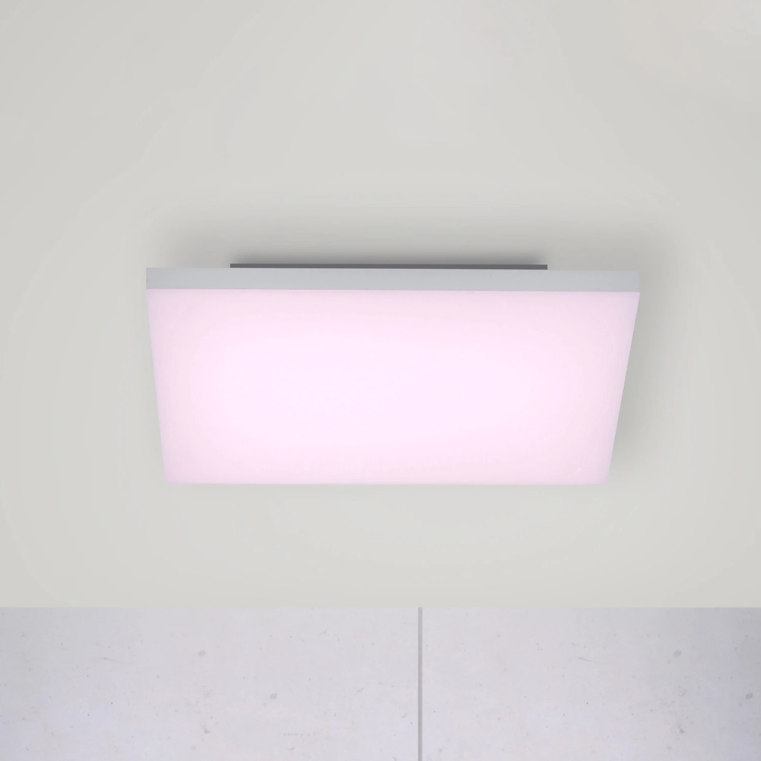 Paul Neuhaus Q-FRAMELESS Deckenlampe RGBW 45x45cm 3 Paul Neuhaus Q-FRAMELESS Deckenlampe RGBW 45x45cm