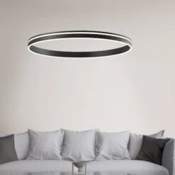Paul Neuhaus Q-VITO LED-Hängelampe 79 Cm Anthrazit -Beleuchtungs Geschäft 7610791 7