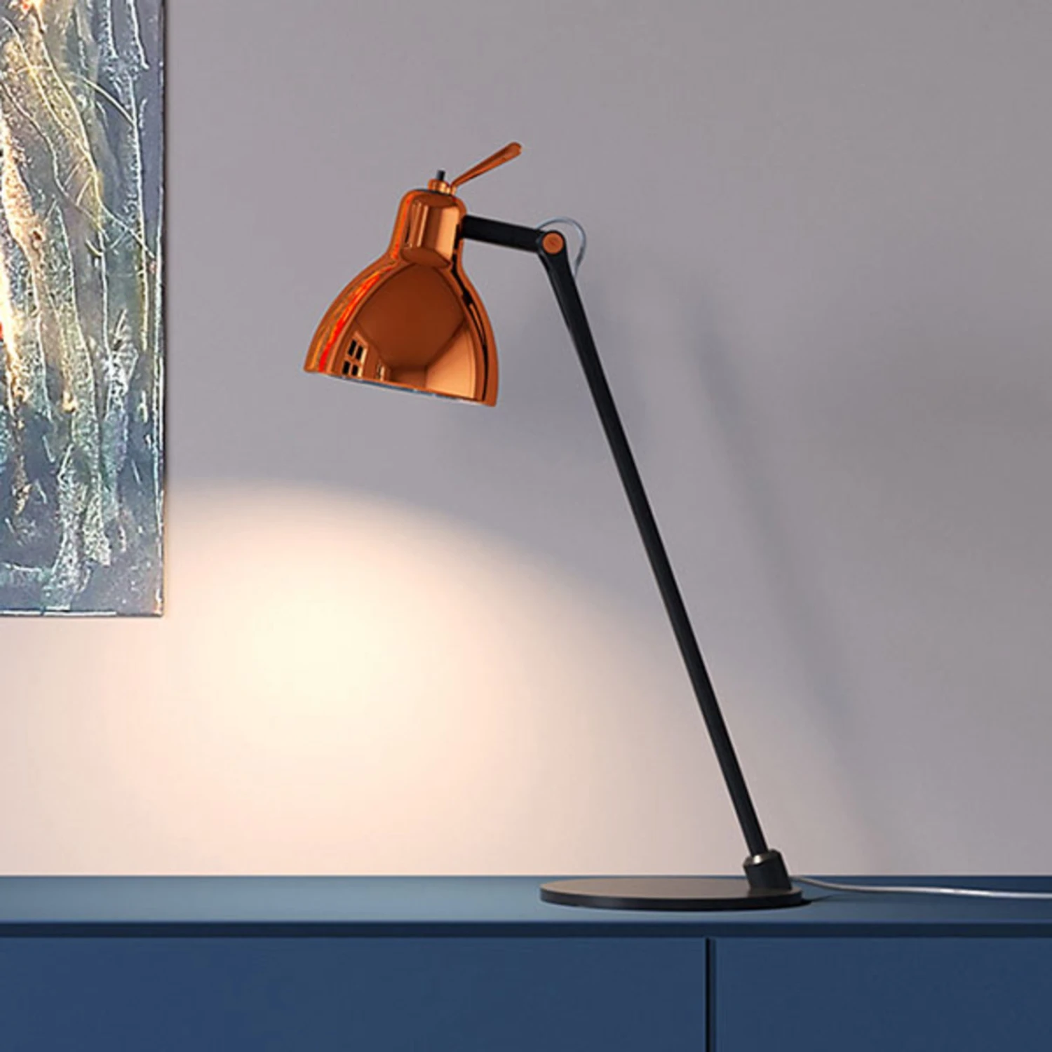 Rotaliana Luxy T0 Glam Tischlampe Schwarz/kupfer 3 Rotaliana Luxy T0 Glam Tischlampe Schwarz/kupfer