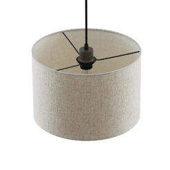 Lindby Danora Stoff-Hängeleuchte, Einflammig 17 Lindby Danora Stoff-Hängeleuchte, Einflammig -Beleuchtungs Geschäft 8032424 6