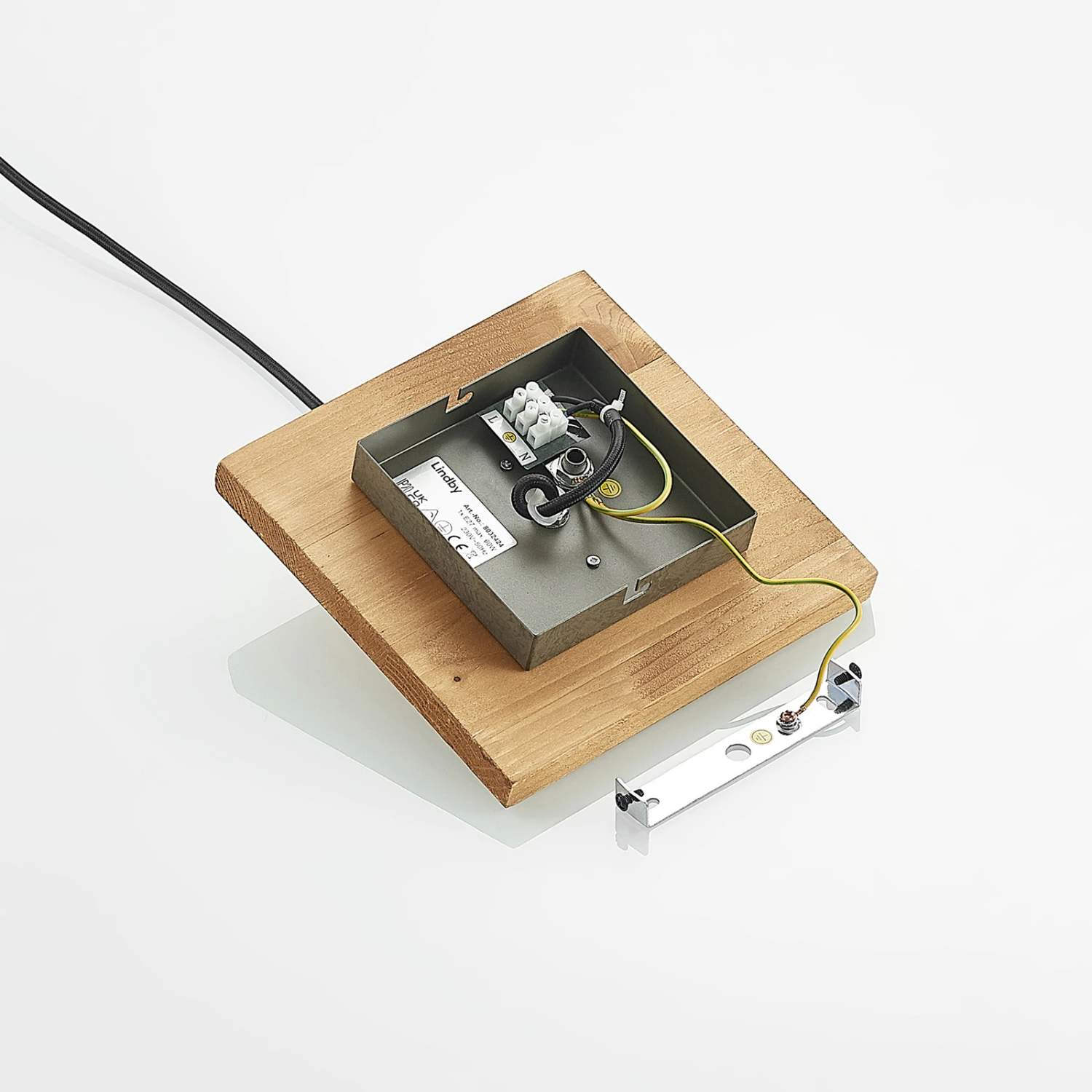 Lindby Danora Stoff-Hängeleuchte, Einflammig 11 Lindby Danora Stoff-Hängeleuchte, Einflammig – Bild 9