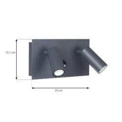 Lindby Talniso LED-Außenwandleuchte, 2-fl., BWM -Beleuchtungs Geschäft 8032719 4