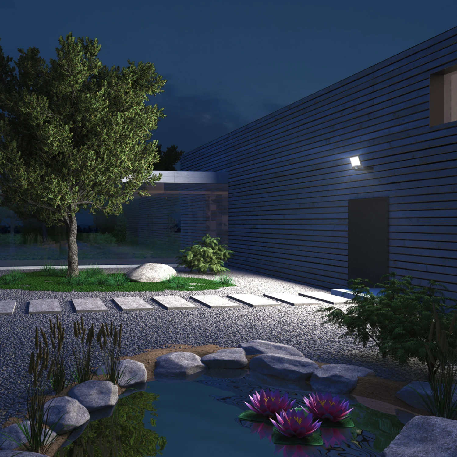 STEINEL XLED One XL LED-Außenstrahler Anthrazit 6 STEINEL XLED One XL LED-Außenstrahler Anthrazit – Bild 4