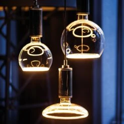 SEGULA LED-Floating-Globelampe G200 E27 6W Smoke -Beleuchtungs Geschäft 8536519 8