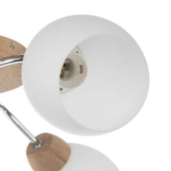 Dreiflammige Deckenleuchte Santa Mit Eichenholz 13 Dreiflammige Deckenleuchte Santa Mit Eichenholz -Beleuchtungs Geschäft 8574404 3