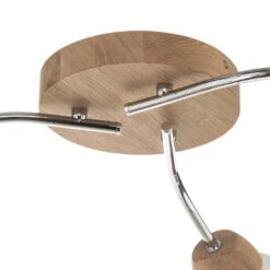 Dreiflammige Deckenleuchte Santa Mit Eichenholz 14 Dreiflammige Deckenleuchte Santa Mit Eichenholz -Beleuchtungs Geschäft 8574404 4