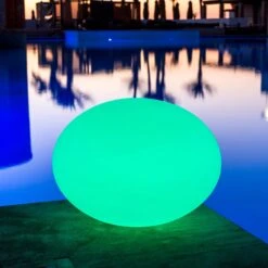 Schwimmfähige LED-Dekoleuchte Flatball L 14 Schwimmfähige LED-Dekoleuchte Flatball L -Beleuchtungs Geschäft 8590013 4