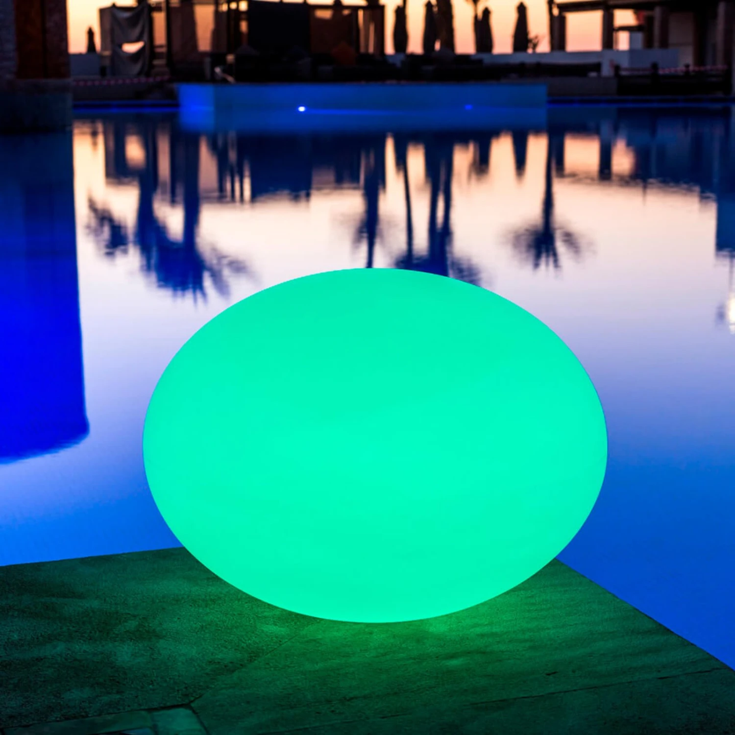 Schwimmfähige LED-Dekoleuchte Flatball L 7 Schwimmfähige LED-Dekoleuchte Flatball L – Bild 5