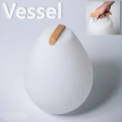 LED-Dekorationsleuchte Vessel 2S Mit Holzgriff -Beleuchtungs Geschäft 8590061 3