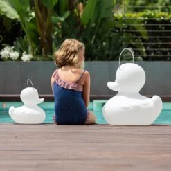 LED-Designleuchte DUCK-DUCK XL Für Außen In Weiß 24 LED-Designleuchte DUCK-DUCK XL Für Außen In Weiß -Beleuchtungs Geschäft 8590067 10